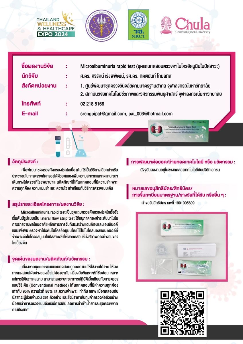 การเข้าร่วมงาน Thailand Wellness and Healthcare Expo 2024