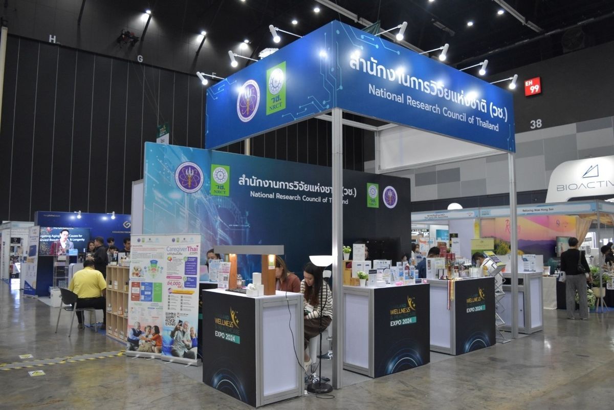 การเข้าร่วมงาน Thailand Wellness and Healthcare Expo 2024